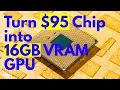 Democratize AI turn 95 AMD APU into a 16GB VRAM GPU AI workhorse Demo of AI app stable diffusion