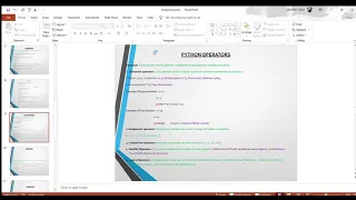 Python presentation PPT