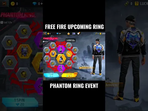 FREE FIRE NEW UPCOMING PHANTOM RING EVENT π€―π₯
