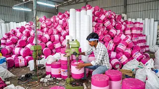 Mass Producing Insulated Water Jars | Inside a Plastic Jug Factory