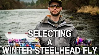 selecting a winter steelhead fly beginning spey tactics ep 9