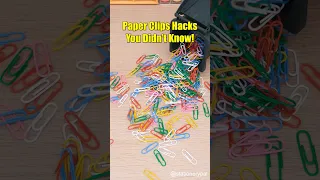 Paper Clips Hacks You Didn t Know