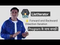 What is a ListIterator in Java ListIterator in Java ListIterator