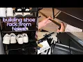 building shoe and hat rack from temu