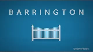 Weatherables Barrington Picket Fence Installation