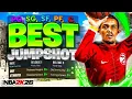 BEST JUMPSHOTS for ALL BUILDS 3PT RATINGS in NBA 2K26 SEASON 8 BIGGEST GREEN WINDOW