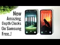 Lagu Enable ONE UI 8 New Depth Clocks On Any Samsung Device | Set Depth Lock Screen Clock in Samsung