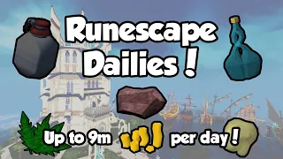 Dailies in RS3 - Low Effort High GP dailies for gold in Runescape