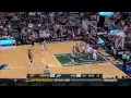 Nene Rolls to the Rim for the Poster Dunk on Rudy Gobert