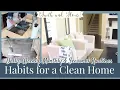 Habits for a Clean Home Daily Weekly Monthly Seasonal Cleaning Routines Cleaning Checklists