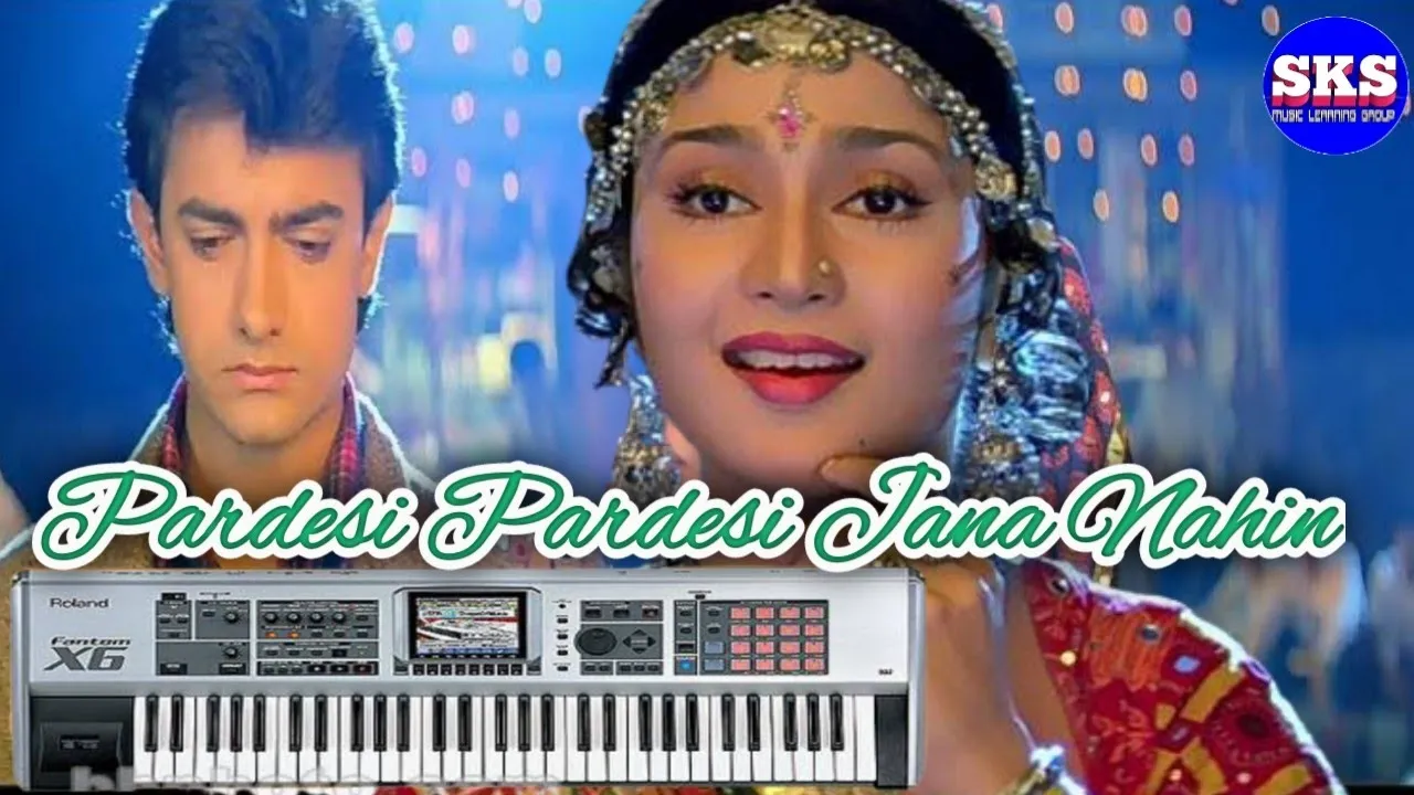 Pardesi Pardesi Jana Nahin | परदेसी परदेसी जाना नहीं मुझे छोड़ के | Piano Note Song