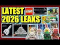 INSANE NEW LEGO LEAKS! LOTR, Bionicle, Ninjago, Star Wars, Icons \u0026 MORE!