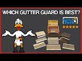 Gutter Glove Pro and Leaf Blaster Pro compared to Leaf Guard - Leaf Filter
