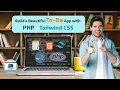 Create a Stylish To-Do List App with PHP Tailwind CSS and MySQL