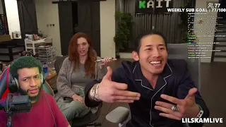 AMOURANTH HER EX HUSBAND ARGUE FOR 26 MINUTES LILSKAMLIVE REACTS