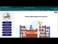 Library Management System Built in Using HTML CSS Js Bootstrap PHP