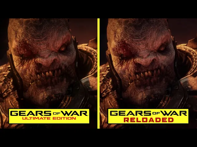 Gears of War Reloaded vs Ultimate Edition Early Graphics Comparison | PS5, Xbox Series X