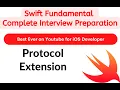 L34 - What is Protocol Extension in Swift Hindi