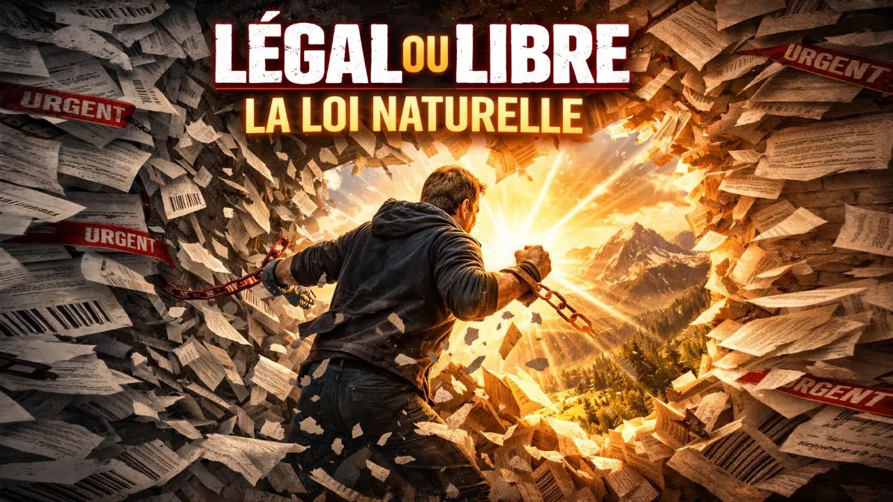 LÉGAL ou JUSTE : Pourquoi vous devez comprendre la LOI NATURELLE !