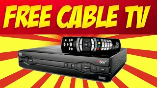 wow how to get free cable tv forever gunranteed the cable company dont want you to know this 