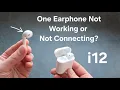 i12 TWS - One Side Is not Working Left or Right Earphone Not Working or Not Connecting EASY FIX