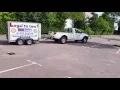 B E towing with a trailer - Test Reversing Manoeuvre 2021