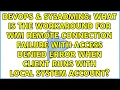 What is the workaround for WMI remote connection failure with Access Denied error when client