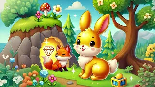 قصص أطفال قصص قبل النوم للأطفال قصة الارنب الذهبي 