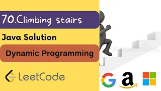 Climbing Stairs leetcode 70 Dynamic Programming Java Solution