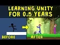 6 Months of Learning Game Development in Unity Progress Result