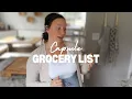 System for simplifying grocery shopping