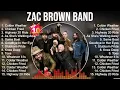 Zac Brown Band Greatest Hits 2023   Pop Music Mix   Top 10 Hits Of All Time