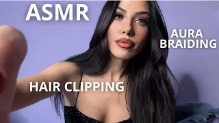 REIKI ASMR - INTRECCIO LA TUA AURA, CLIPPO I TUOI CAPELLI E TI FACCIO ADDORMENTARE