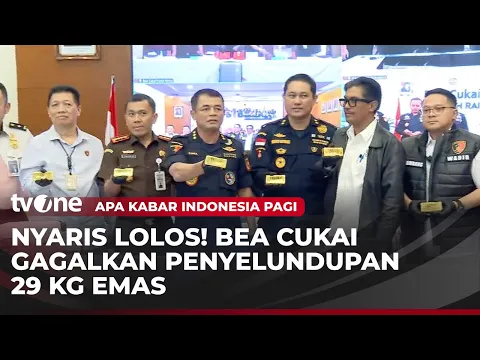 Bea Cukai Gagalkan Penyelundupan 29 Kg Emas Dari Sejumlah Bandara