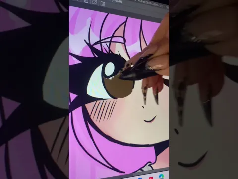 Dibujemos un ratito a la chica pinki JAJAJ 💖 #art #drawing #artist
