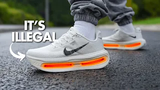 why nike s new shoe is illegal