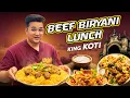 Download Lagu Best Lunch for Biryani, Gravy and Hyderabadi Talewa Gosht near King KOTI | @bhukkanawab