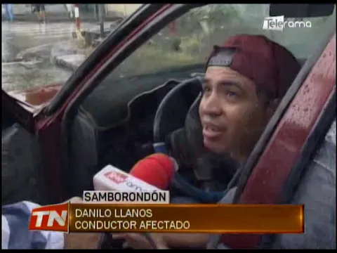 Fuerte aguacero con tormentas eléctricas afectó varios sectores de la ciudad