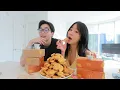 100 CHICKEN NUGGETS IN 10 MINUTES CHALLENGE