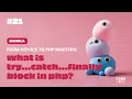 Part 01 Solving Errors in PHP - Learn Try Catch Finally Block