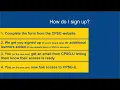 CPSG-U How to Sign Up