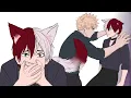 Todoroki A Cat by Day Bakugo Shoto by Night Part 1 Todo x Baku My Hero Academia Zo Comic
