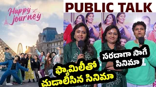 Happy Journey Movie Womens Special Show  Response at AMB Theatre