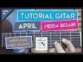 Lagu Tutorial Gitar (APRIL - FIERSA BESARI) VERSI ASLI LENGKAP!