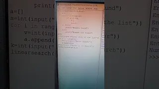 Linear search programming in Python Learn Python Python tutorial for beginners in Hindi