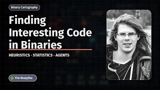 Pinpointing Interesting Code in Binaries Heuristics Statistics and Agents