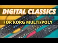 Lagu Digital Classics Vol.1 - a Korg Multi/Poly Soundpack - finest patches collection