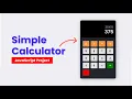 JavaScript Project Build Simple Calculator With JavaScript HTML CSS