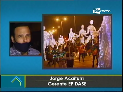 Gigantes de luz recorrerán las calles de Guayaquil