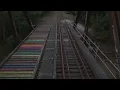 Drone Footage of Thatcher Woods Bridge and River Chicago Nature Escape